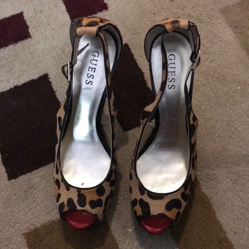 Womens guess 3 inch heels